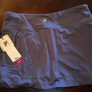 FILA Womens Navy A-Line Skort; Golf, walking, beach, etc Comfy & Sexy